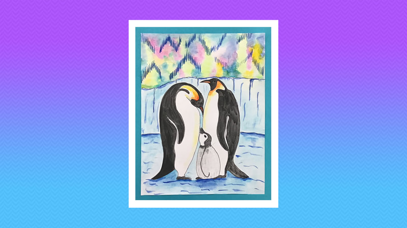 Emperor-penguins-art-tutorial