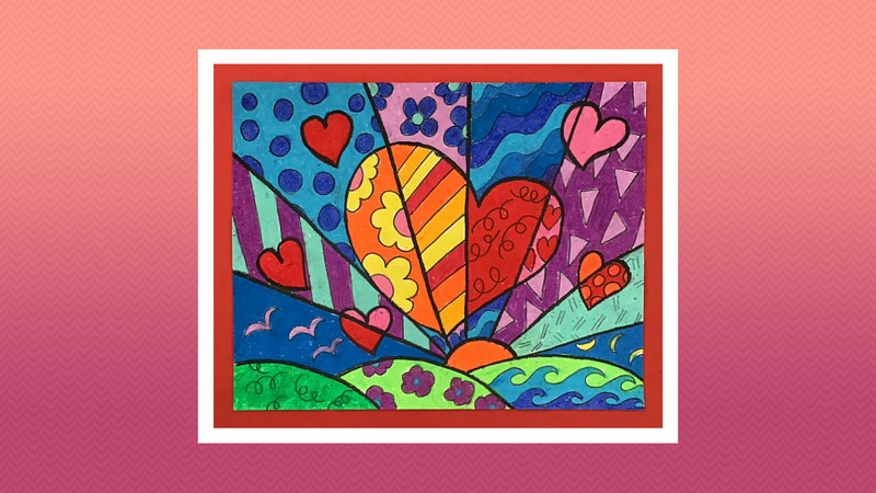 Romero-Britto-Inspired-Heart